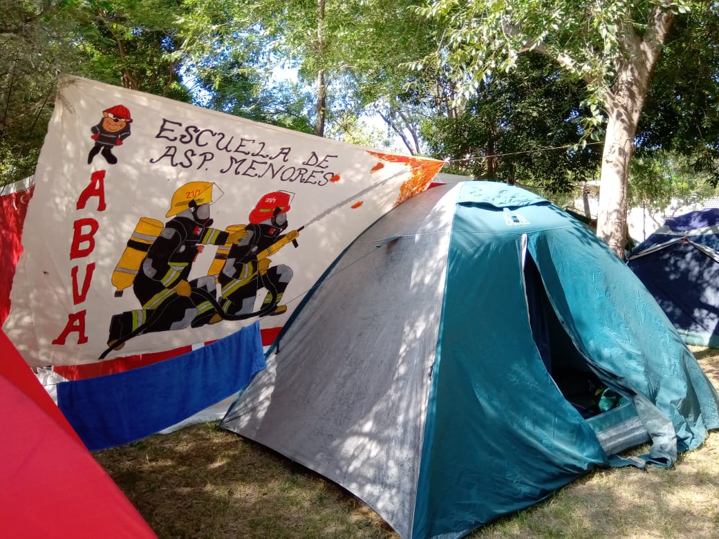 Comenzó el XXIII Encuentro de  Aspirantes  menores  a Bomberos de la Provincia