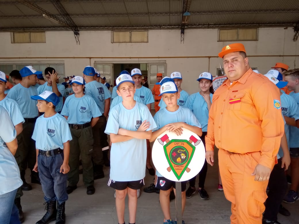 Comenzó el XXIII Encuentro de  Aspirantes  menores  a Bomberos de la Provincia