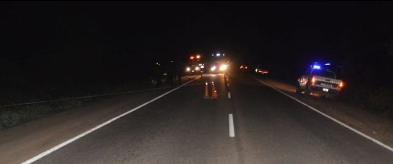 Una joven de 20 años murió en la ruta 3 cuando regresaba de buscar medicamentos para su abuela