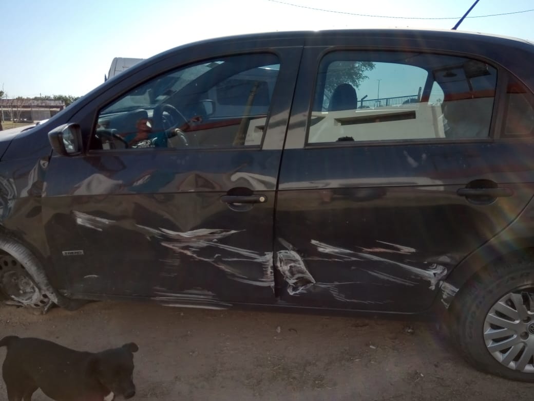 Espectacular accidente frente al Geriátrico de B° Central Argentino