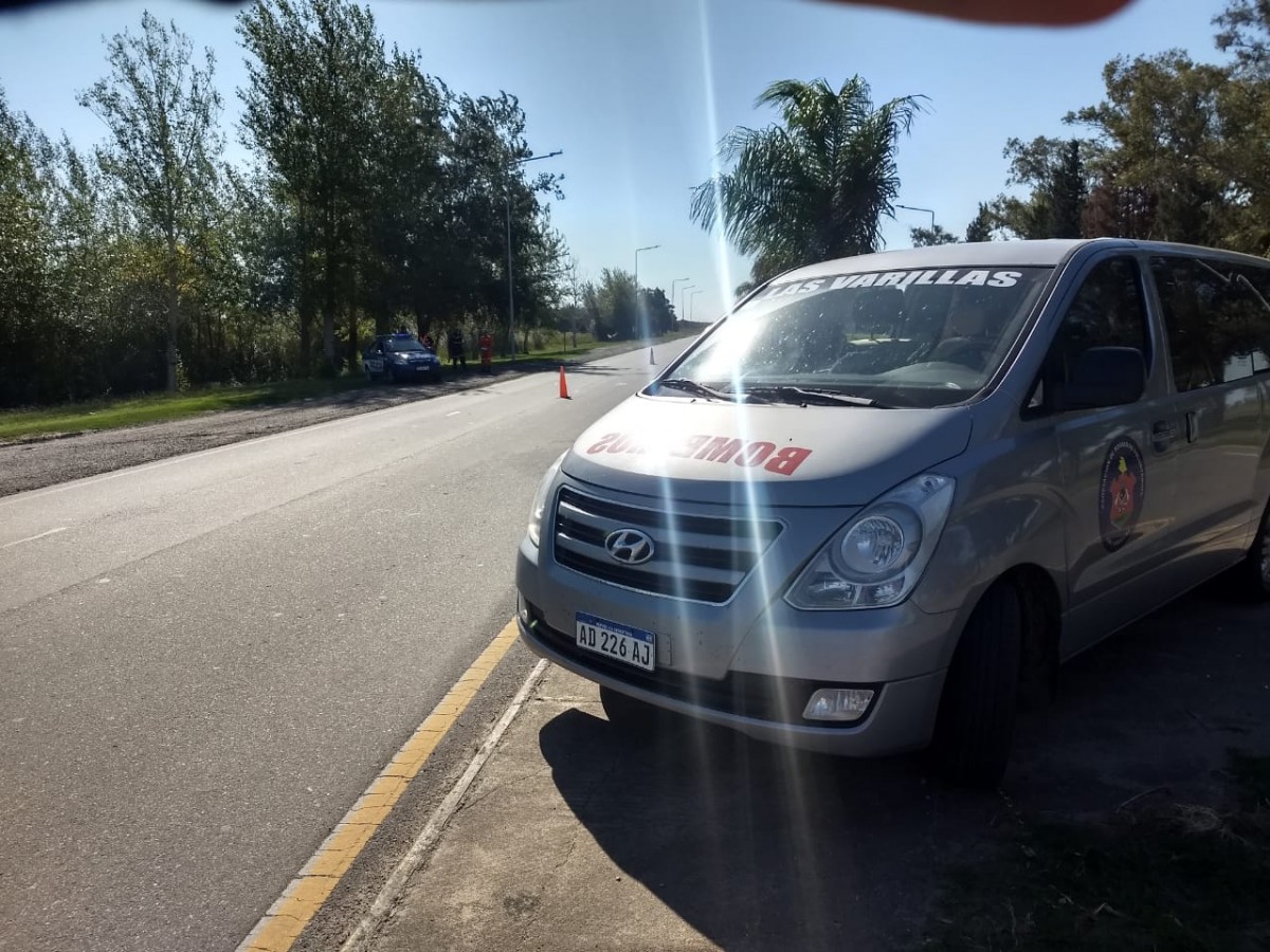 Bomberos colaboran en los controles de acceso a la ciudad