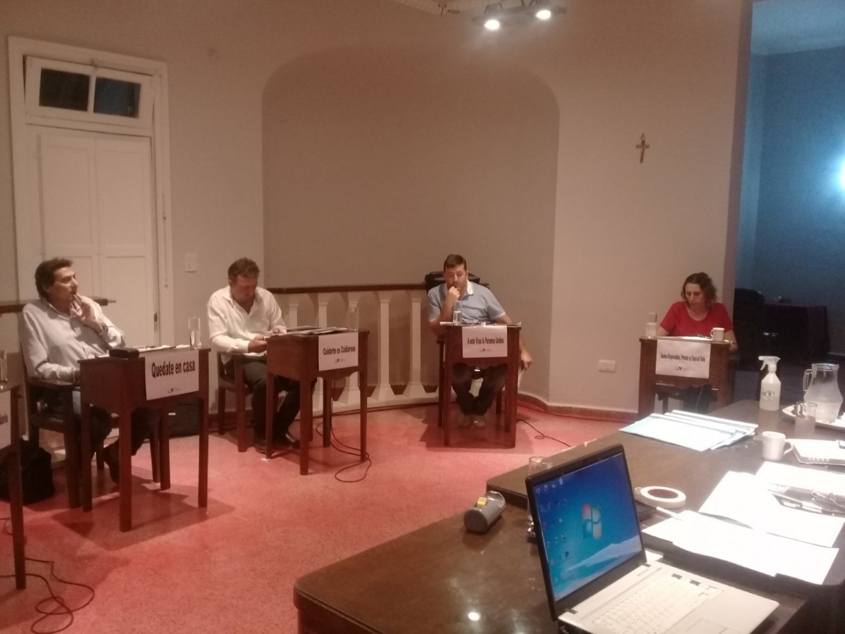 Sesión atípica del Concejo con aprobación unánime de proyectos ingresados