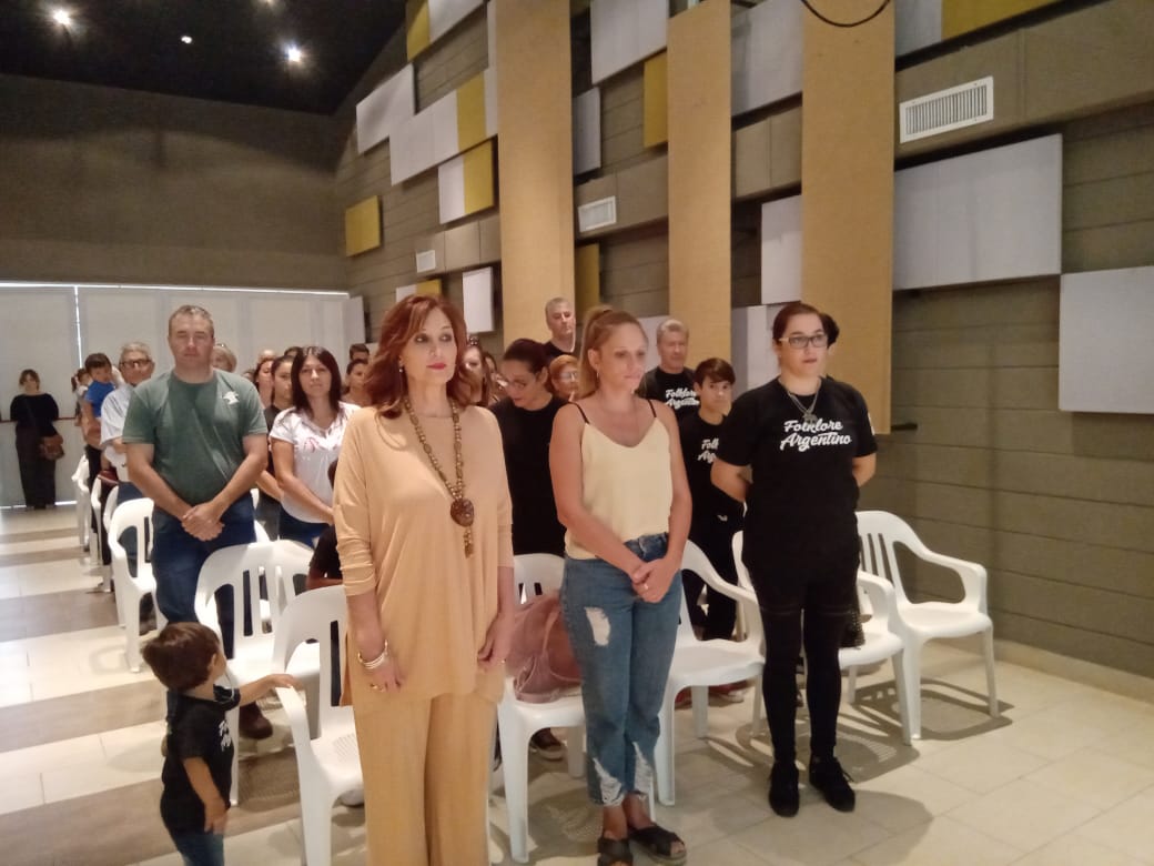 Acto de apertura del ciclo lectivo del Colegio Municipal de Arte