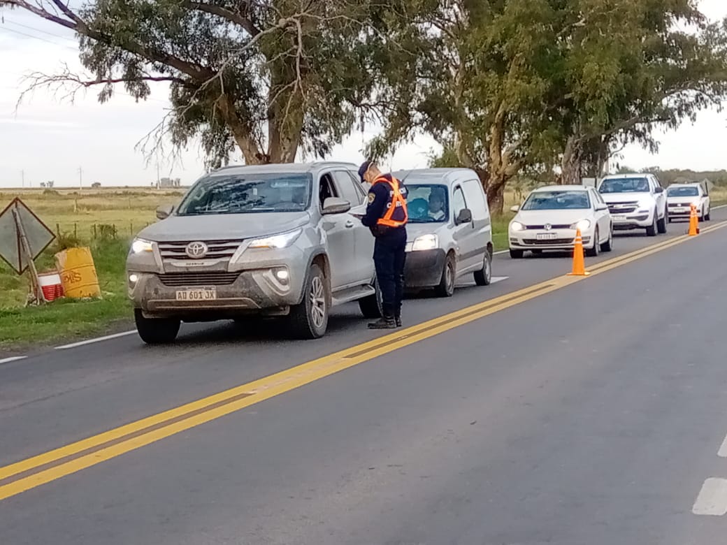 Controles preventivos en los accesos a la ciudad
