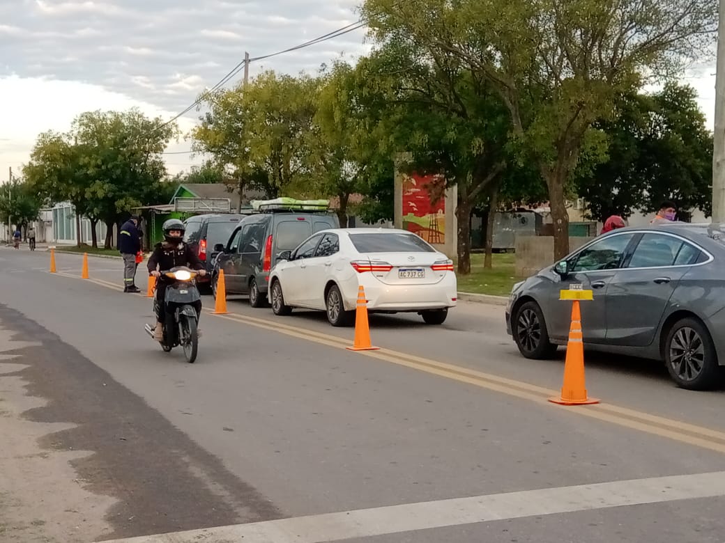 Controles preventivos en los accesos a la ciudad