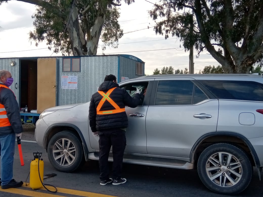 Controles preventivos en los accesos a la ciudad