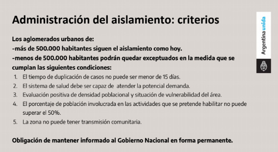 Anuncios del Presidente: Cuarentena hasta el 10 de mayo y flexibilizan salidas de los hogares
