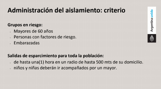 Anuncios del Presidente: Cuarentena hasta el 10 de mayo y flexibilizan salidas de los hogares