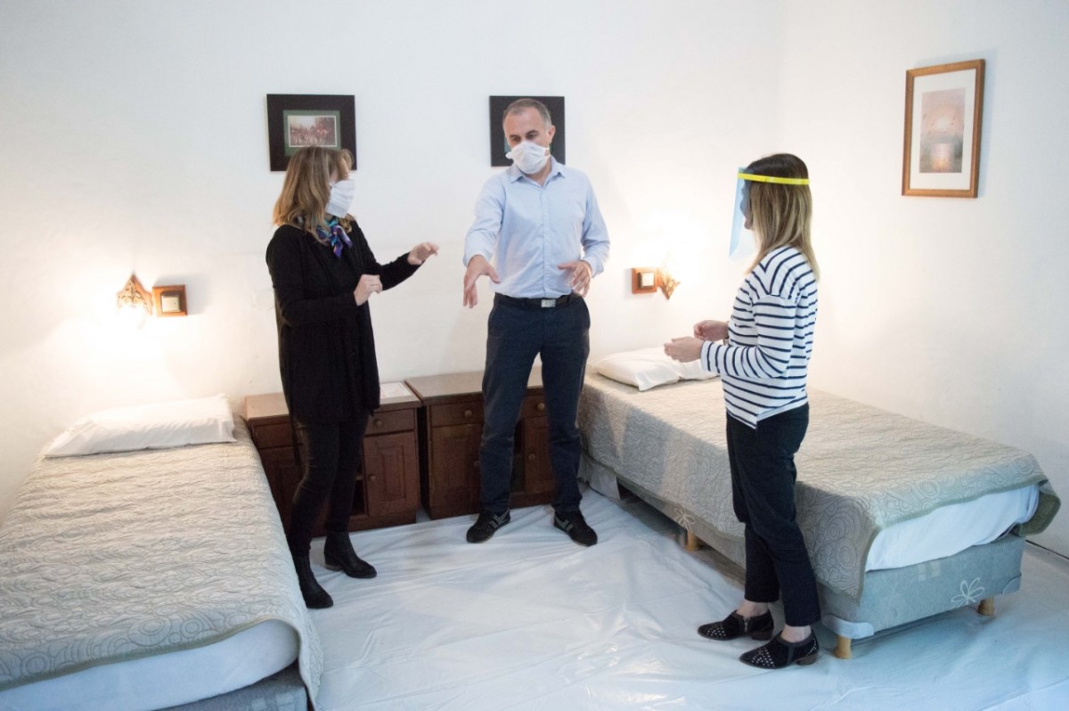 Preparan el Gran Hotel Las Varillas como centro de aislamiento preventivo para casos de Covid-19