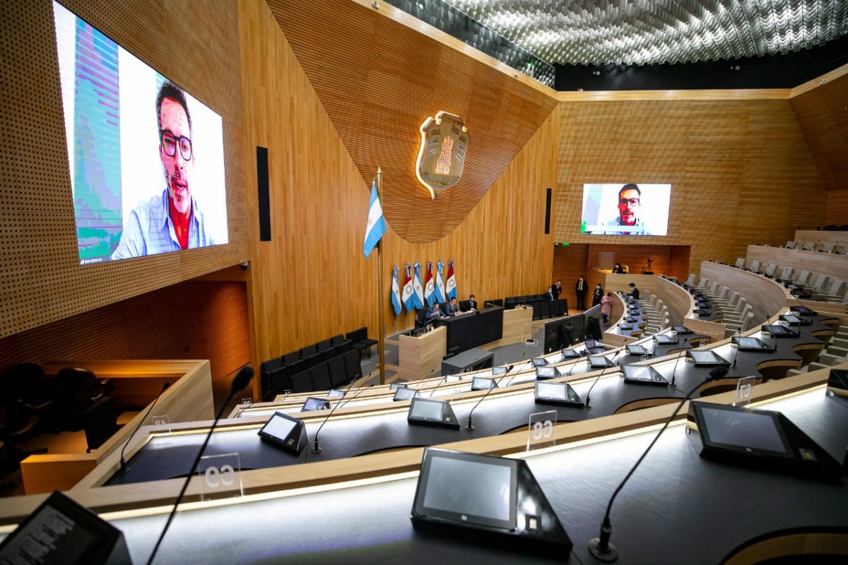 Se desarrolló con éxito la primera sesión virtual de la Legislatura de Córdoba