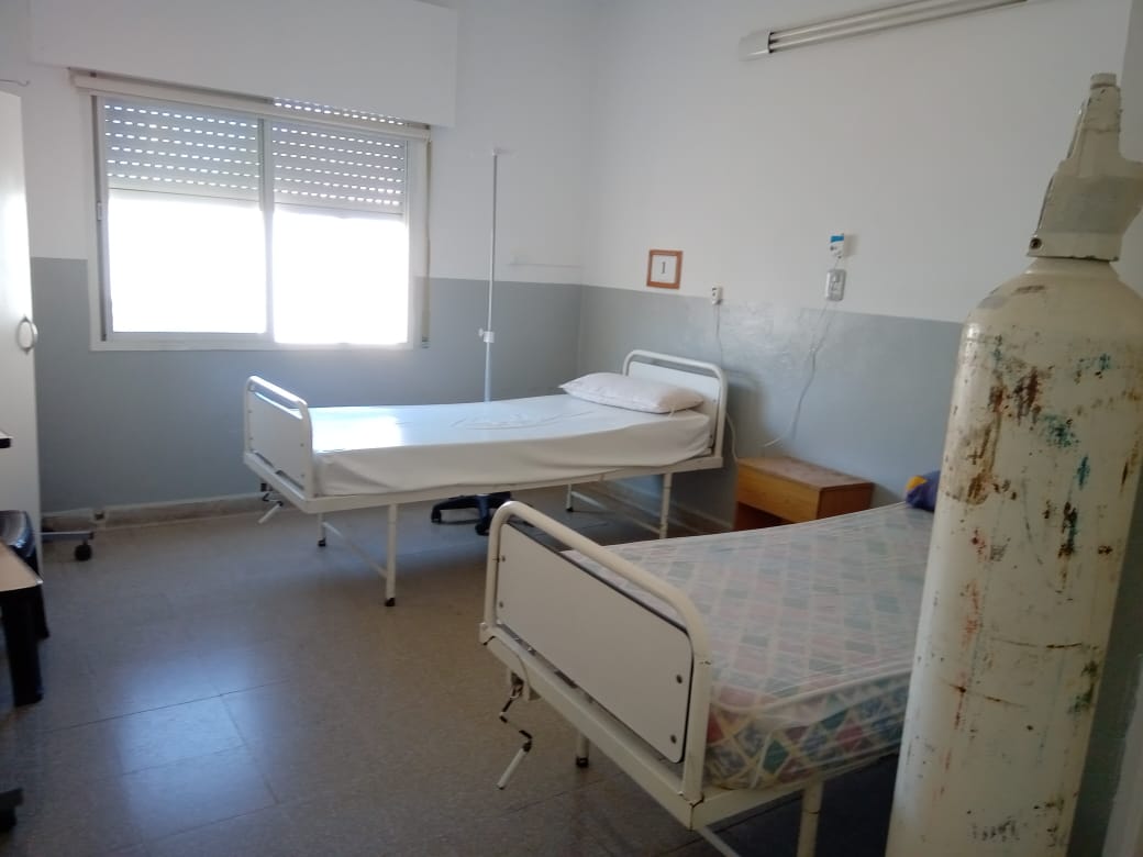 Cabinas sanitizantes en el Hospital Diego  Montoya
