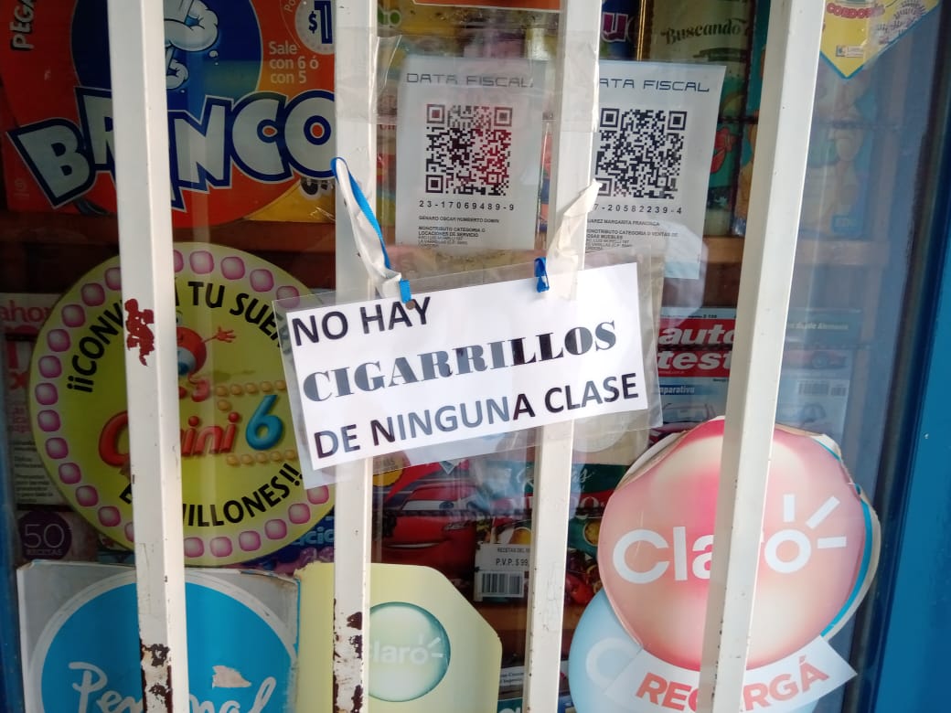 Misión (casi) Imposible: conseguir cigarrillos en Las Varillas