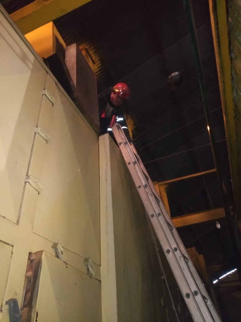 Principio de Incendio en Pauny, rápidamente sofocado