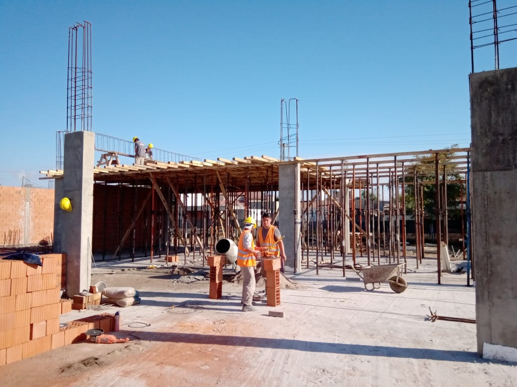 Escuela PROA: los obreros que no son de Las Varillas son controlados semanalmente