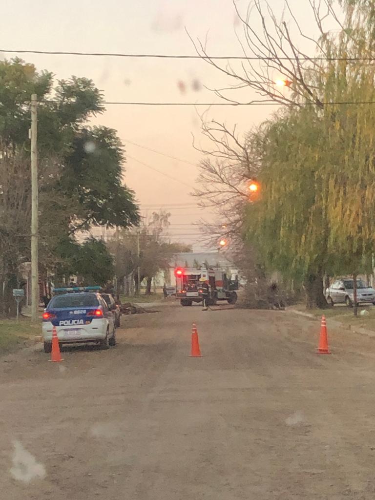 Bomberos fueron convocados por un escape de gas en calle Chaco