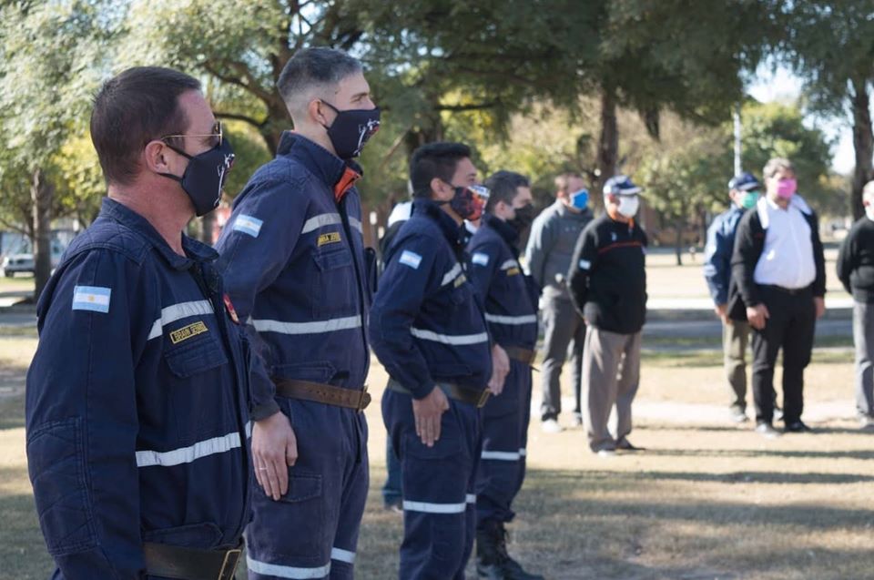 Los Bomberos de la ciudad conmemoraron su día con diversas actividades