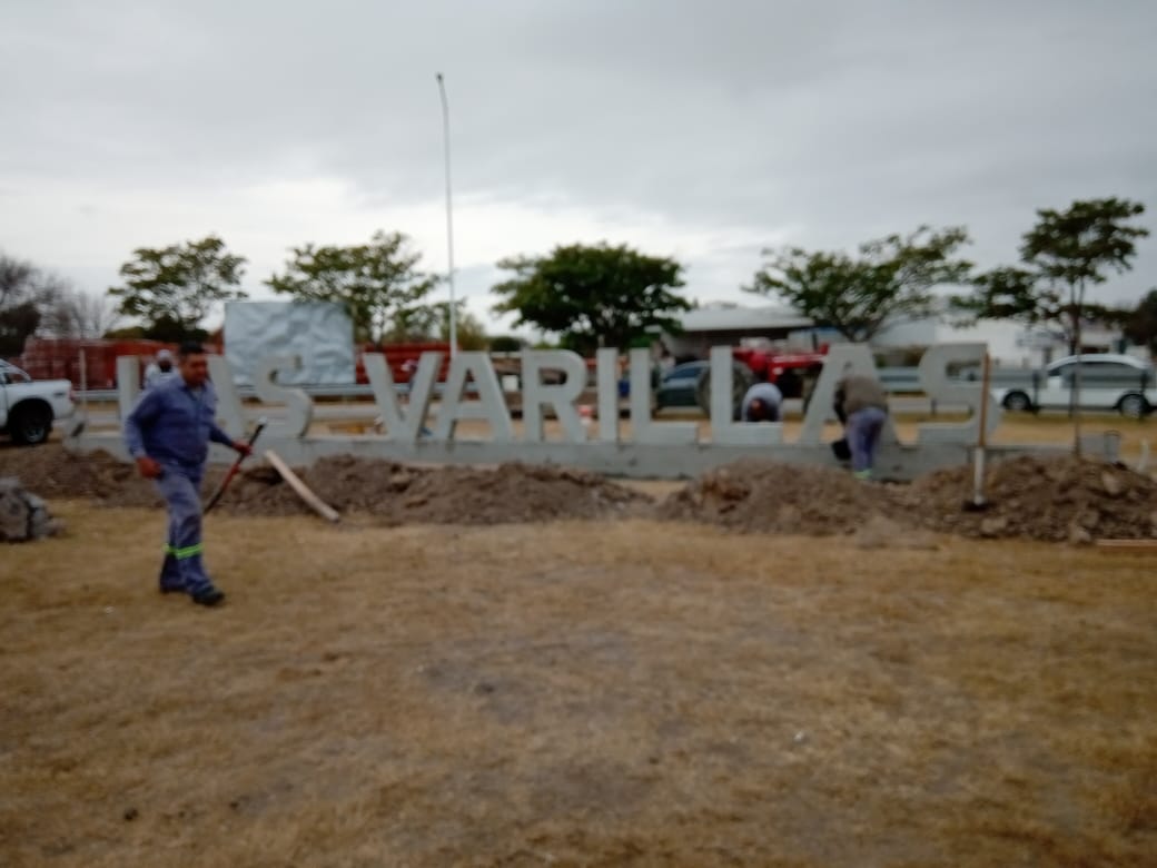 Avanza la obra de remodelación de la rotonda de Las Varillas