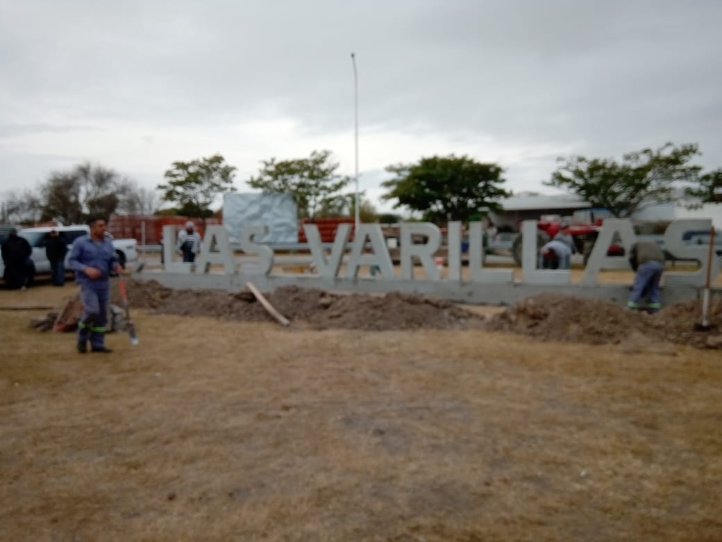 Avanza la obra de remodelación de la rotonda de Las Varillas