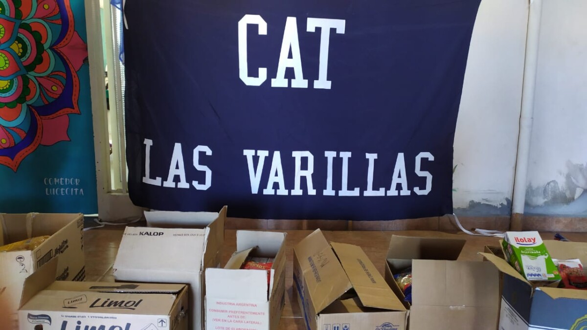 La filial de Talleres realizó donaciones al comedor Lucecita
