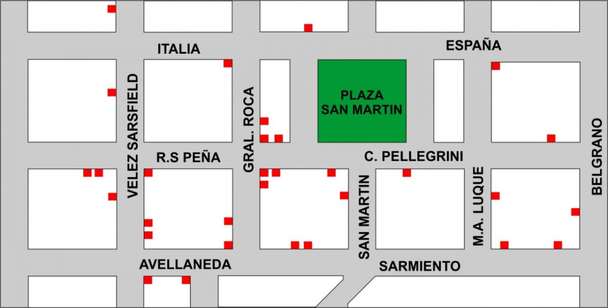 Récord de locales vacíos en el el centro de la ciudad