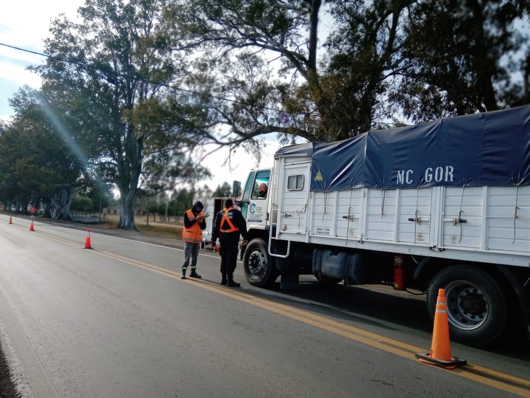 Se reiniciaron los controles en los accesos a la ciudad