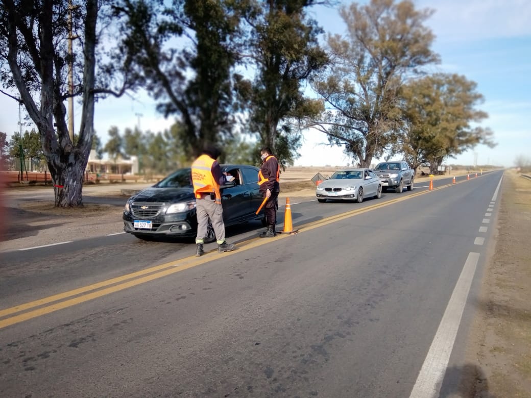 Se reiniciaron los controles en los accesos a la ciudad
