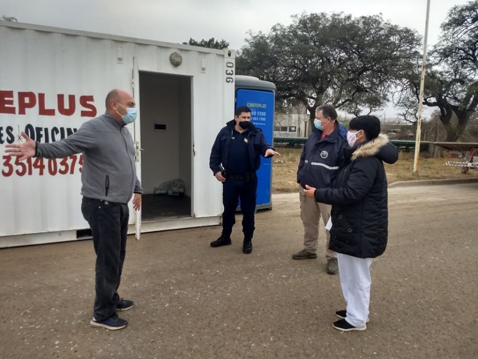 Instalaron un puesto de control virológico en El Fortín