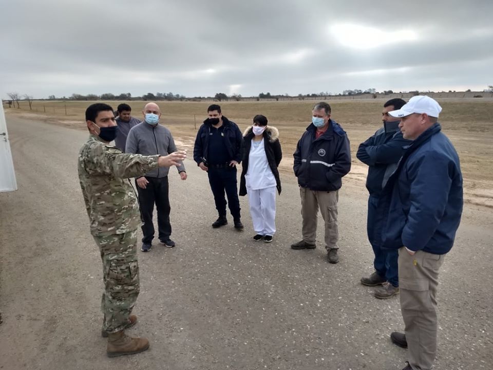 Instalaron un puesto de control virológico en El Fortín