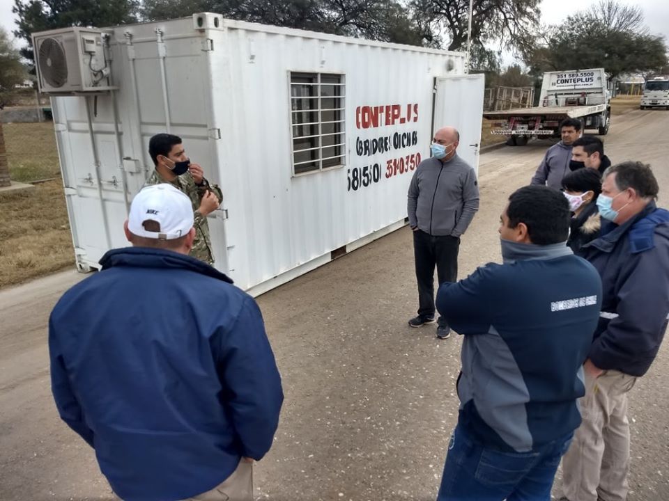 Instalaron un puesto de control virológico en El Fortín