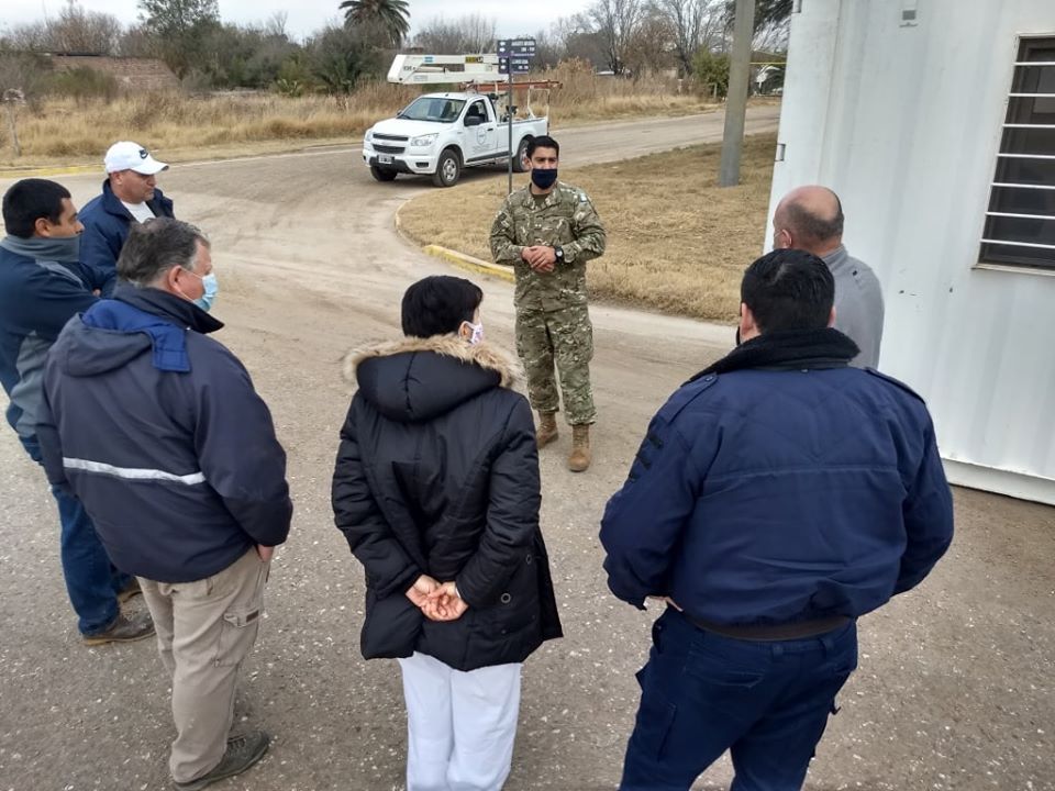 Instalaron un puesto de control virológico en El Fortín