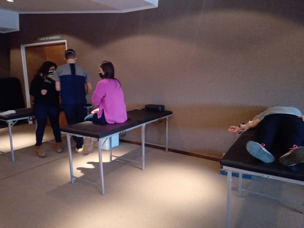 Buena asistencia de donantes en la colecta de sangre de la Cooperativa