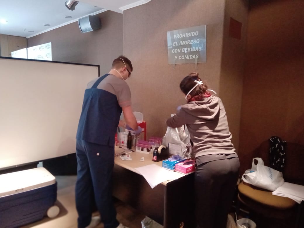 Buena asistencia de donantes en la colecta de sangre de la Cooperativa