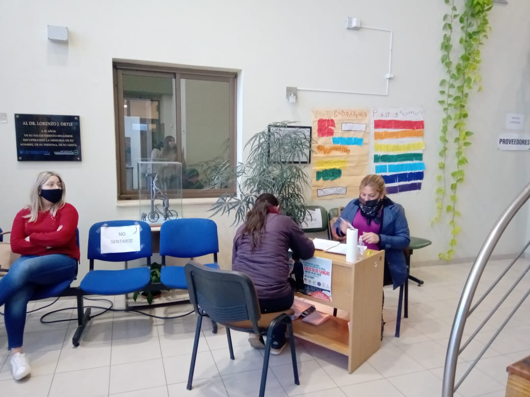 Buena asistencia de donantes en la colecta de sangre de la Cooperativa