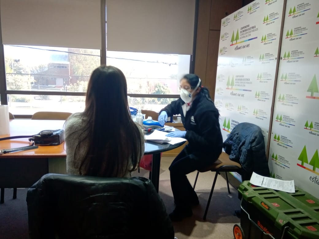 Buena asistencia de donantes en la colecta de sangre de la Cooperativa