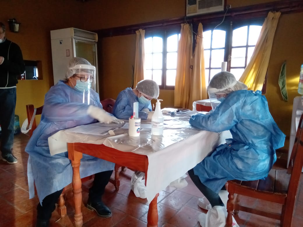 Comenzó a funcionar el puesto de control sanitario en ruta 13