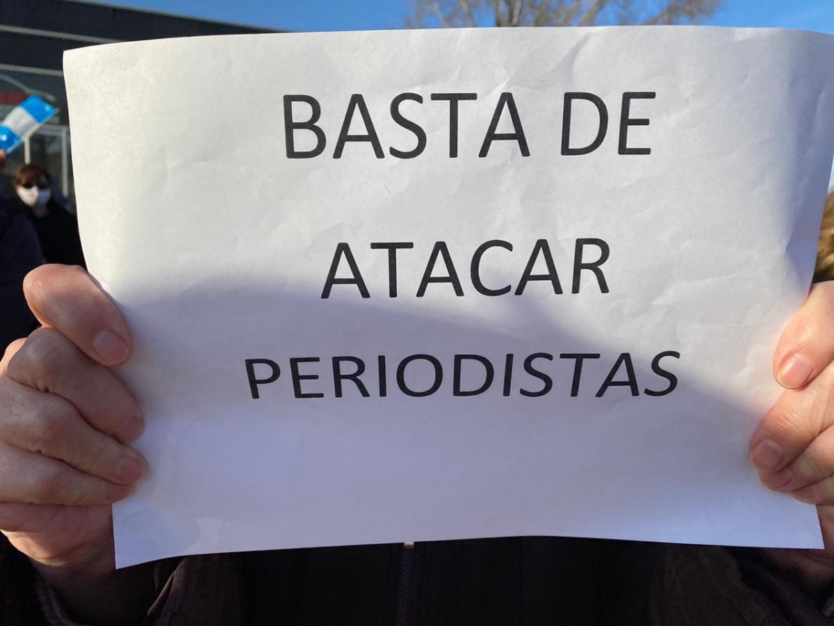 Realizaron un nuevo banderazo por la libertad, la justicia y la democracia