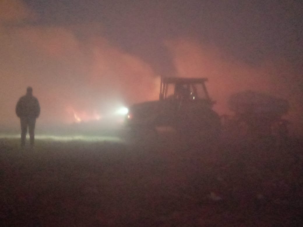 Incendio en el basural sur. Fue intencional?