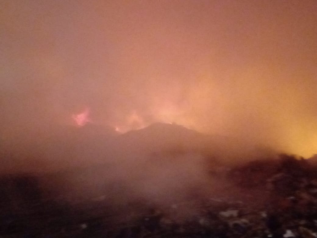 Incendio en el basural sur. Fue intencional?