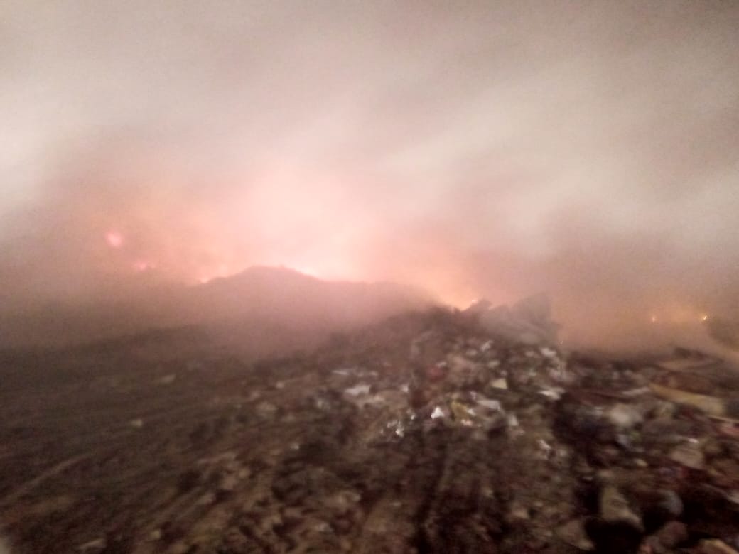 Incendio en el basural sur. Fue intencional?