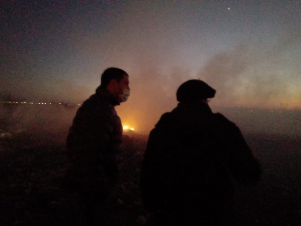 Incendio en el basural sur. Fue intencional?