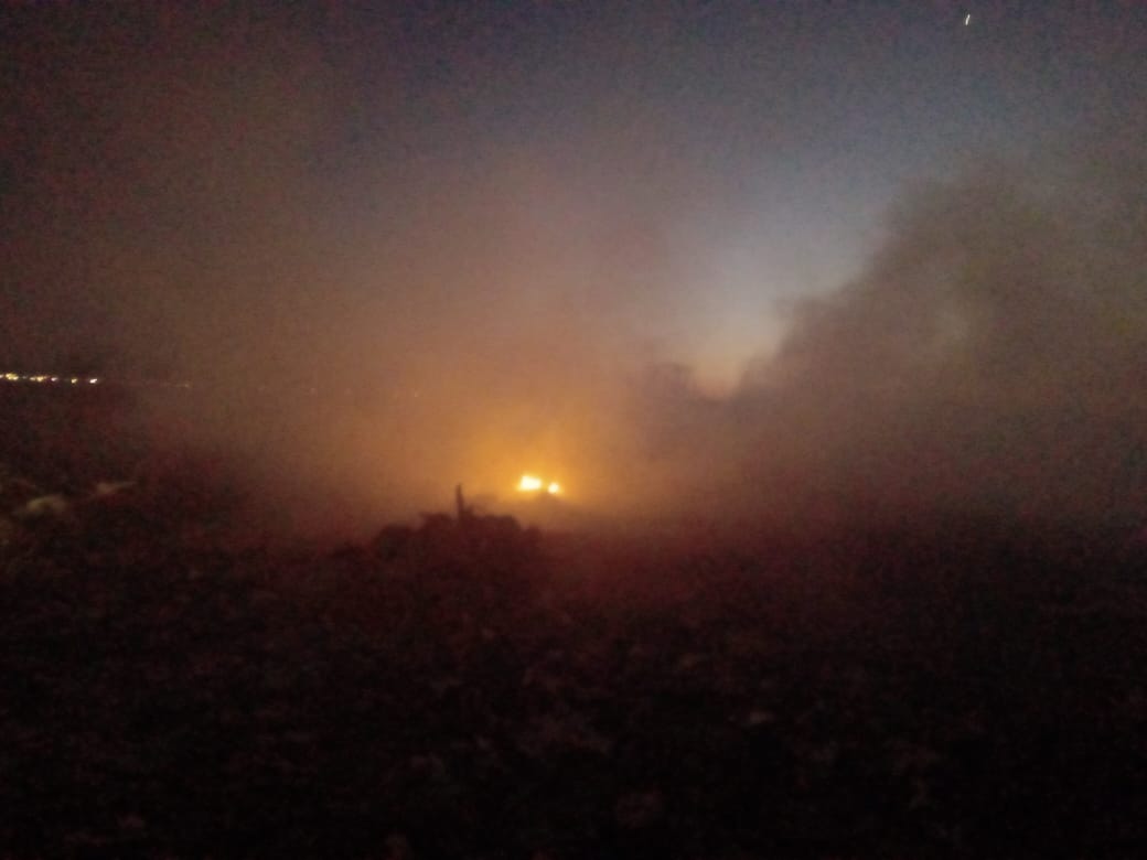 Incendio en el basural sur. Fue intencional?