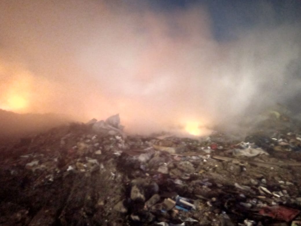 Incendio en el basural sur. Fue intencional?