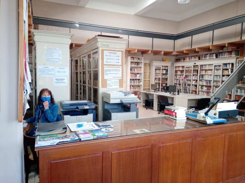 Escasa cantidad de socios tiene la Biblioteca Popular Sarmiento