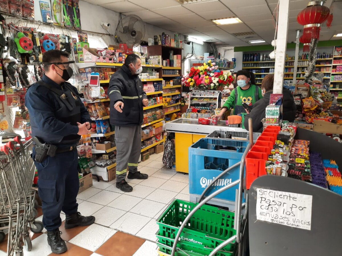 Visitas sorpresivas a comercios para controlar cumplimiento de protocolos