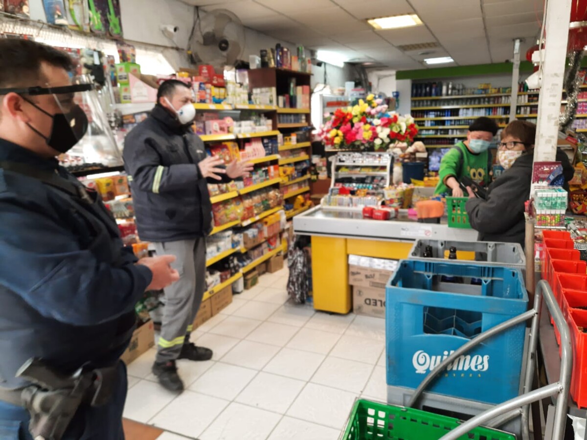 Visitas sorpresivas a comercios para controlar cumplimiento de protocolos