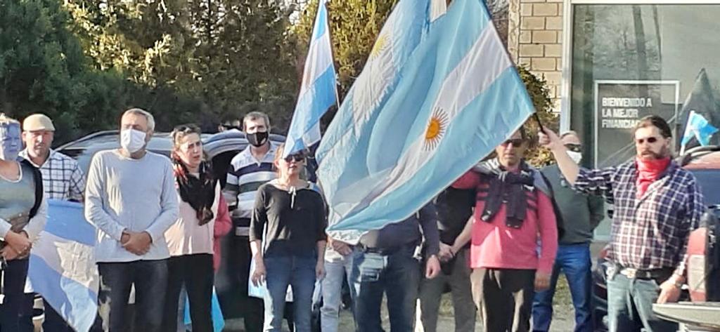 Con una importante asistencia se realizo la Marcha del 17A en Las Varillas