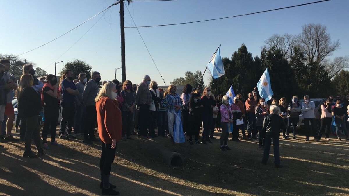 Con una importante asistencia se realizo la Marcha del 17A en Las Varillas
