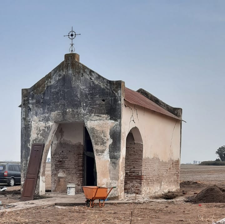Restauran la Capilla Boetto, erigida en 1924