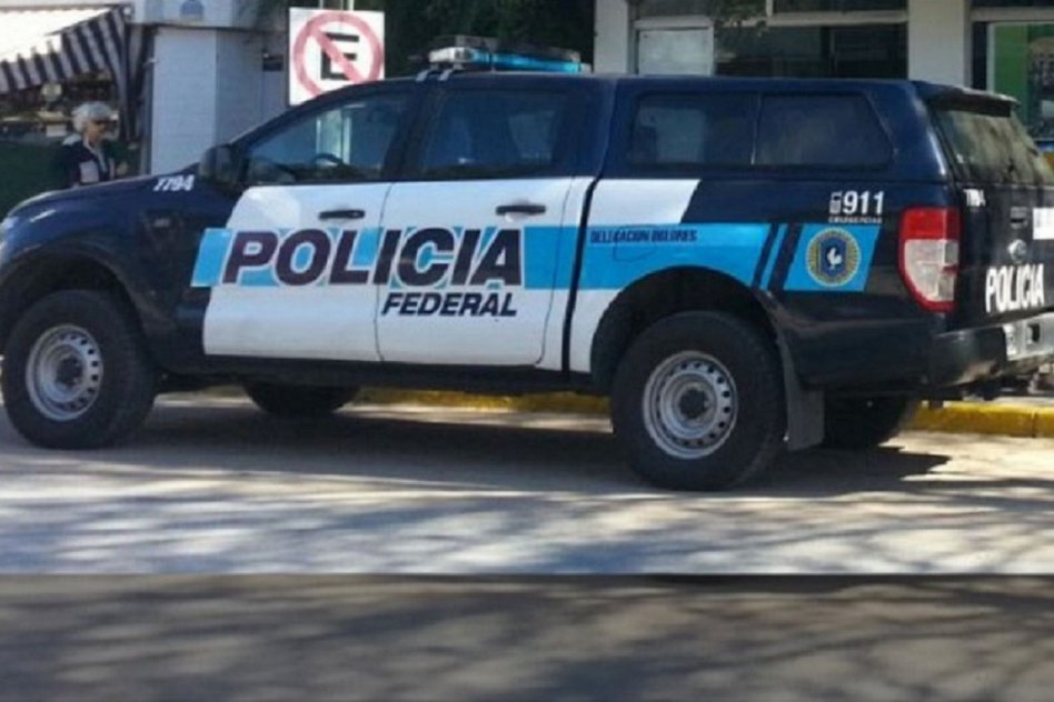 Procedimiento de la Policía Federal en el centro de la ciudad