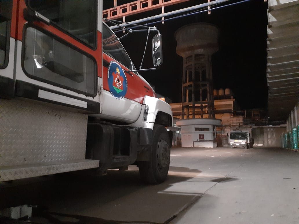 Sofocaron incendio en Valbo. Un herido leve